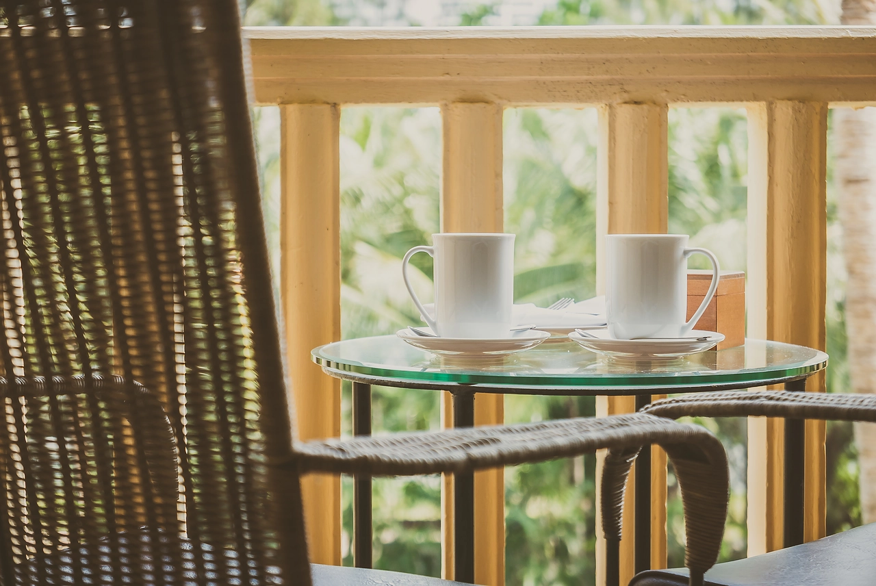 雲林山林上的咖啡廳